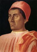 Portrait of Cardinal de'Medici Andrea Mantegna